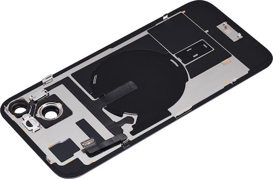 Задно Стъкло С Magsafe Магнит И Nfc И Фенер Гъвкав Iphone 15 Plus Без Лого Следпазарен Зелен