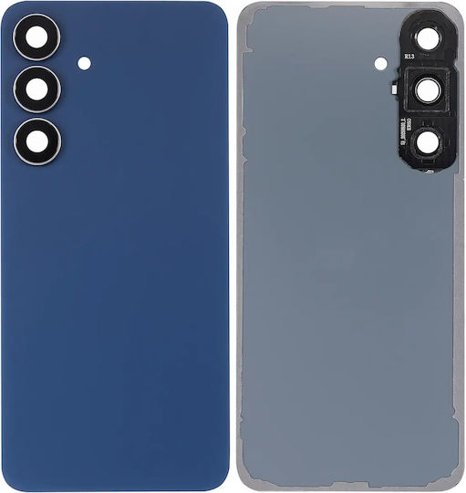 Back Cover Glass Camera Lens Samsung Galaxy S25 Fe No Logo Aftermarket Plus Navy