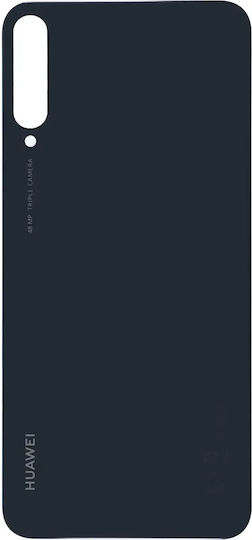 Задно Стъкло Капак Huawei P40 Lite E Сервизен Комплект Полунощно Черен