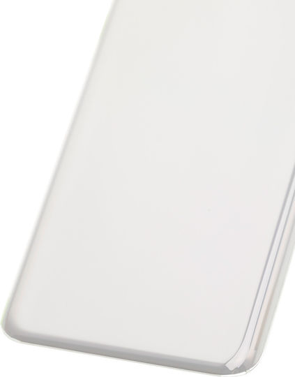 Back Cover Glass Camera Lens Samsung Galaxy S20 5g No Logo Aftermarket Plus Cloud White