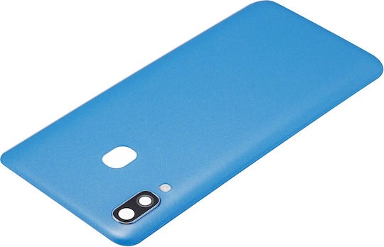 Sticlă Capac Spate Lentilă Cameră Compatibil Samsung Galaxy A40 A405 2019 Aftermarket Plus Albastru