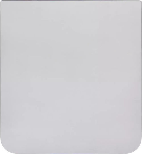 Hintere Abdeckung Glas Samsung Galaxy Z Flip 6 5G Aftermarket Plus Silbergrau Schatten