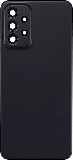 Rückseitenglas Abdeckung Für Samsung Galaxy A23 5G A236 2022 Schwarz