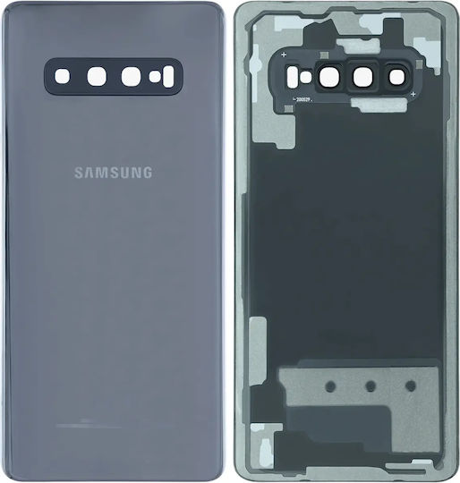 Sticlă Spate Samsung Galaxy S10 Plus Pachet Service Ceramic Negru
