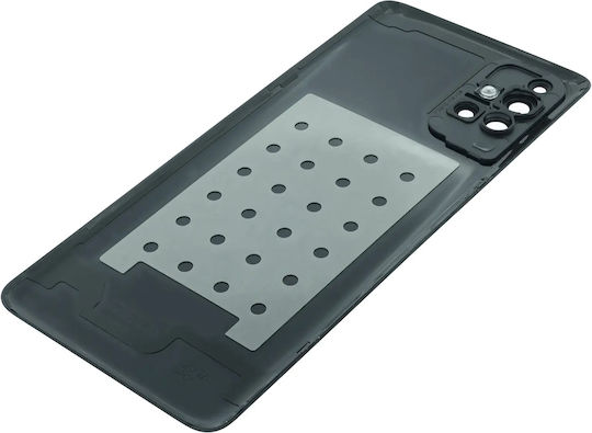 Back Cover Camera Lens Samsung Galaxy M51 M515 2020 Service Pack Black