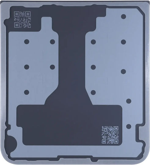 Rückseiten-Glas Für Samsung Galaxy Z Flip 6 5G Service Pack Weiß