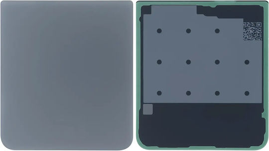 Bottom Back Cover Glass Samsung Galaxy Z Flip 3 5g Service Pack Gray