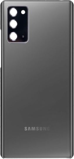 Rückseitiges Glas Kameralinse Samsung Galaxy Note 20 5G Service Pack Mystic Gray