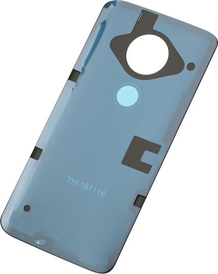Back Cover Glass Motorola Moto G7 Xt1962 2019 Clear White