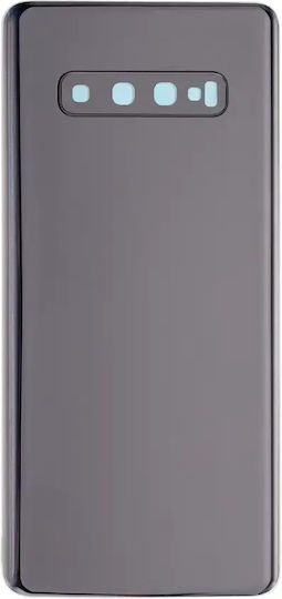 Back Cover Glass Camera Lens Samsung Galaxy S10 Plus Service Pack Prism Black