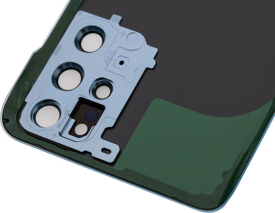 Back Cover Glass Camera Lens Samsung Galaxy S20 Plus 5g No Logo Aftermarket Plus Cloud Blue