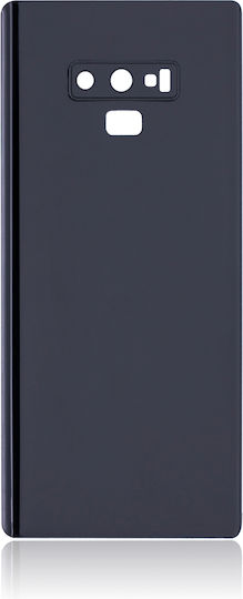 Sticlă Spate Lentilă Cameră Samsung Galaxy Note 9 Fără Logo Aftermarket Plus Negru Închis