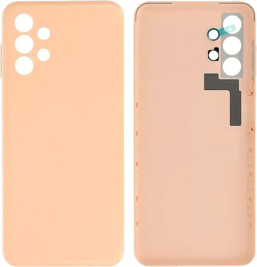 Задно Стъкло Капак Samsung Galaxy A13 4g A135 2022 Сервизен Комплект Праскова