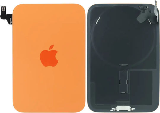 Back Glass W Magsafe Magnet & Nfc Iphone 17 Pro Service Pack Cosmic Orange