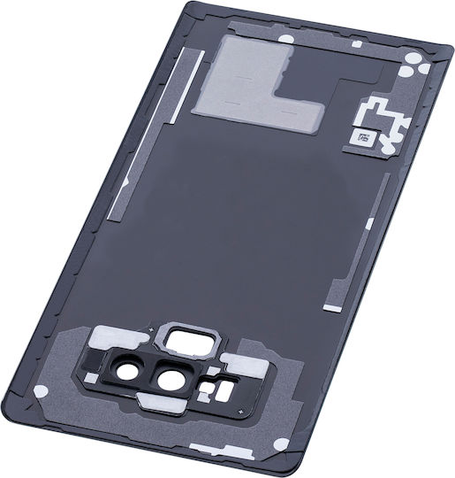 Sticlă Spate Lentilă Cameră Samsung Galaxy Note 9 Fără Logo Aftermarket Plus Negru Închis