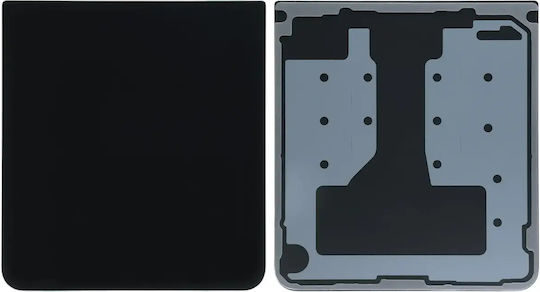 Bottom Back Cover Glass Samsung Galaxy Z Flip 7 5g Service Pack Jet Black