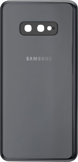 Back Cover Glass Camera Lens Samsung Galaxy S10e Service Pack Prism Black