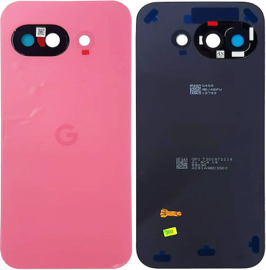 Back Cover Glass Google Pixel 9a Genuine Oem Peony