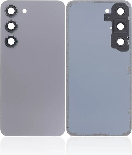 Back Cover Glass Camera Lens Samsung Galaxy S23 5g No Logo Aftermarket Plus Graphite