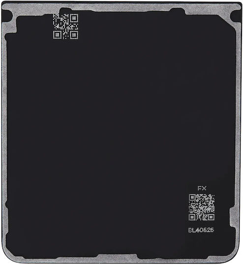 Bottom Back Cover Glass Samsung Galaxy Z Flip 7 5g No Logo Aftermarket Plus Jet Black