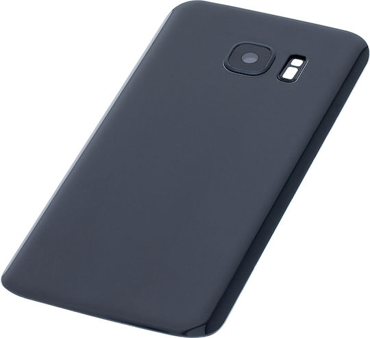 Rückseitiges Glas Kameralinse Samsung Galaxy S7 Service Pack Schwarz Onyx