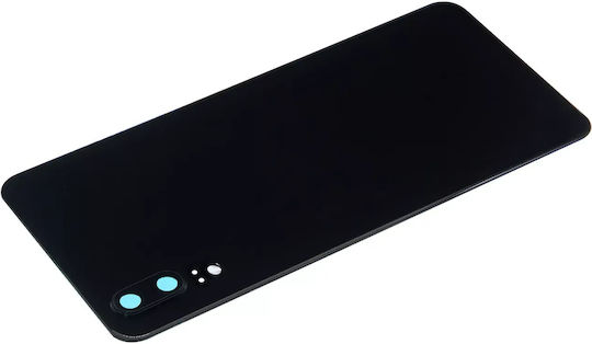 Back Cover Glass Camera Lens Huawei P20 Black