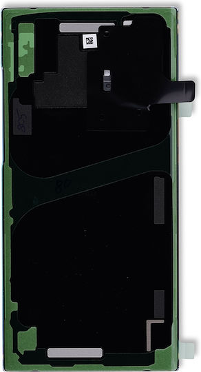 Back Cover Glas Kameraobjektiv Samsung Galaxy Note 10 Plus 5G Service Pack Aura Glow Silber