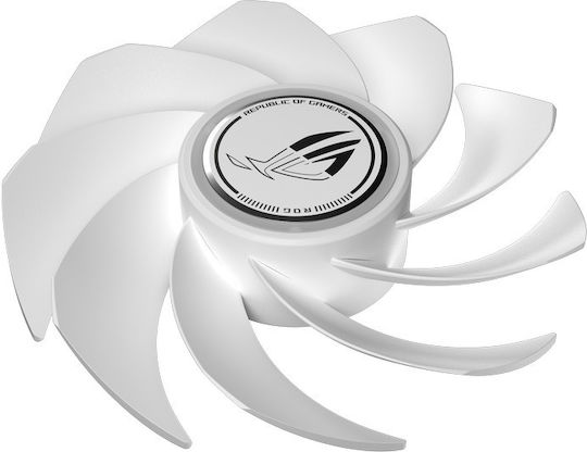 Rog Eurux GR120 Reverse Blade Case Fan 2200rpm 70cfm with ARGB Lighting and 4-Pin PWM Connection White Edition