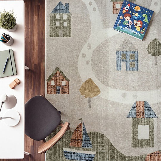 Newplan Rio 39876 Rectangular Grey Living Room Rug 133x190cm