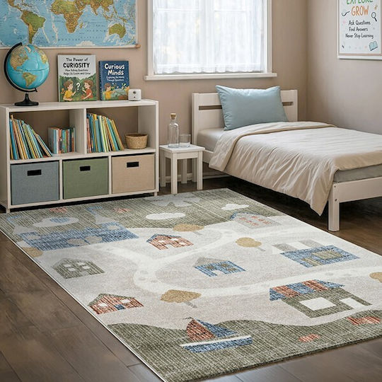 Newplan Rio 39876 Rectangular Grey Living Room Rug 133x190cm