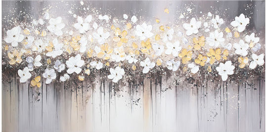 Wall Canvas Painting Handmade Oil Painting 120x60 Embossed Keskor 82589