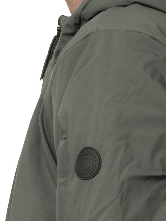 Denim Jacke Khaki