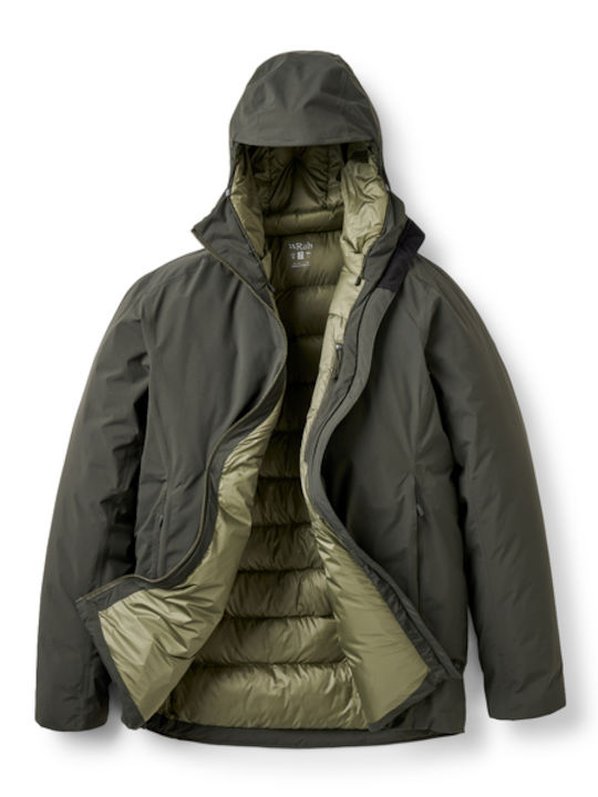 Puffer Herren Jacken Dunkle Armee