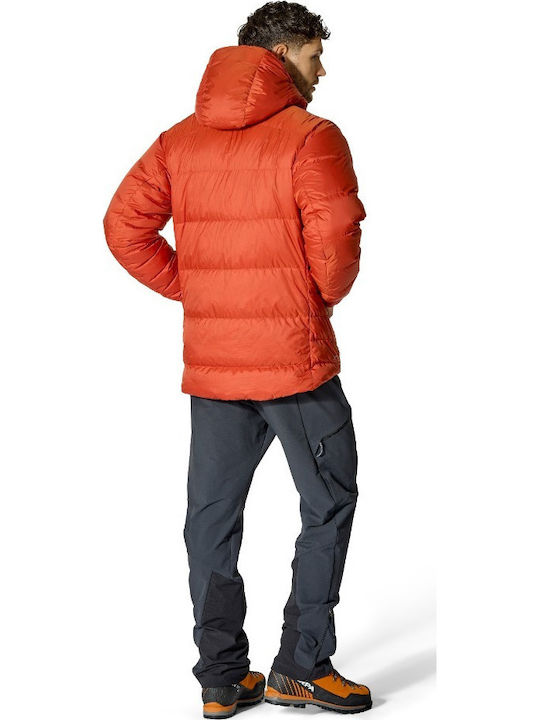 Herren Puffer Jacke Schwarz