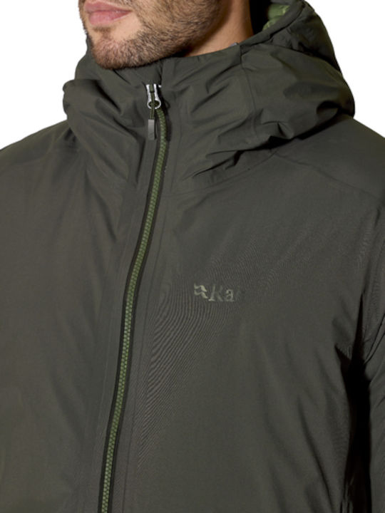 Puffer Herren Jacken Dunkle Armee