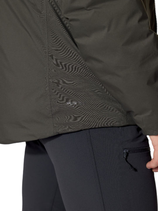 Microlight Herren Jacken Puffer Wasserdicht Dunkle Armee