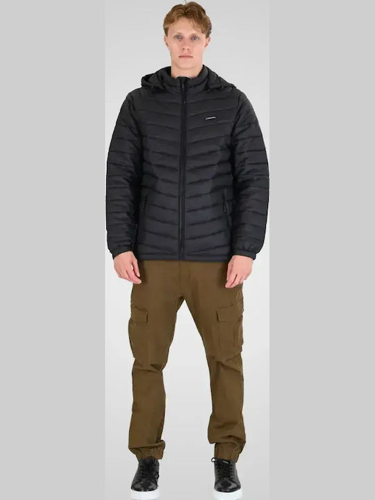 Rebase Мъжко яке Puffer Черно