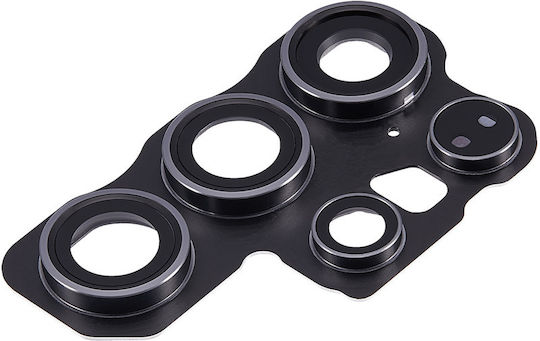 Back Kameraobjektiv Abdeckung Gehäuse Ring Samsung Galaxy S24 Ultra 5G Titanium Schwarz