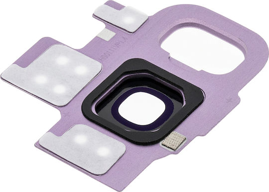 Back Camera Lens Bracket Bezel Samsung Galaxy S9 Lila Purpur