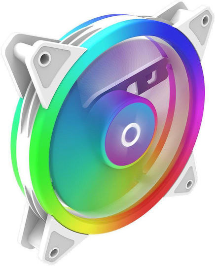 Cetus 6P-14DLI22W-RGB Case Fan 140mm (1600rpm / 52.61cfm) with 6-Pin Connection