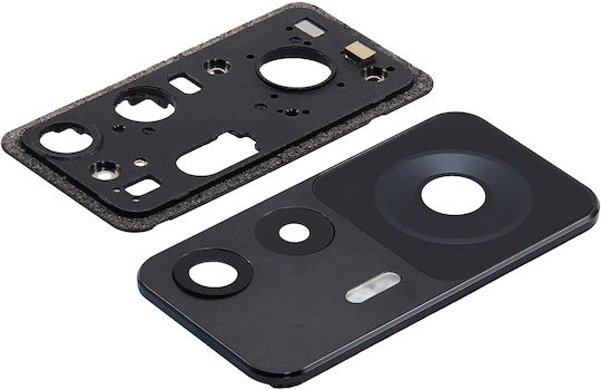 Back Camera Lens Bracket Bezel Fo Xiaomi 12t 2 Piece Set Black
