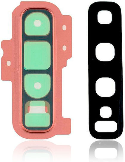 Rückkamera Objektivabdeckung Rahmenring Samsung Galaxy S10 Plus Rosa