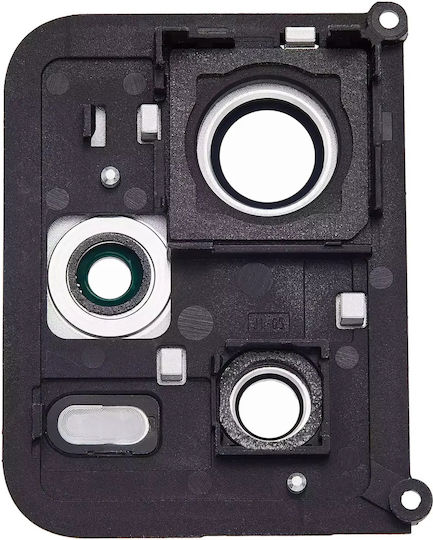 Back Camera Lens Bracket Bezel Xiaomi Redmi Note 12 Pro Plus Arctic White