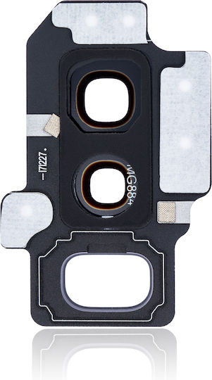 Back Camera Lens Bracket Bezel Samsung Galaxy S9 Plus Black