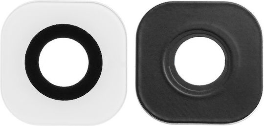 Back Camera Lens Glass Only Adhesive Samsung Galaxy S6 S6 Edge White 10 Pack