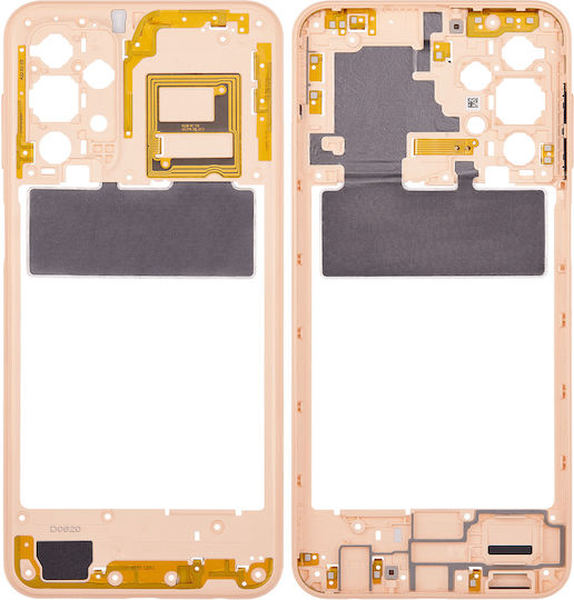 Mid-frame Housing Samsung Galaxy A23 5g A236b 2022 International Version Peach