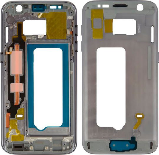 Mid-frame Housing Samsung Galaxy S7 Small Parts Black