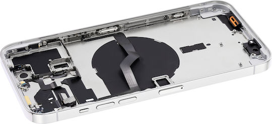 Back Housing W Small Parts Iphone 12 Pro Max Eu Global Version Aftermarket Plus Silver