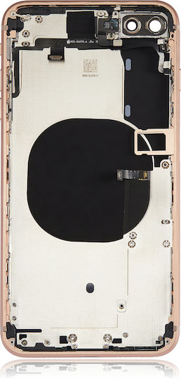 Back Housing Small Components Pre-installed Iphone 8 Plus No Logo Aftermarket Plus Gold
