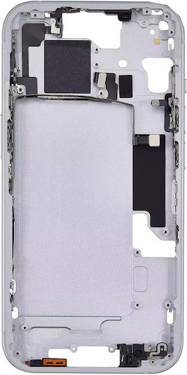 Mid-frame Housing W Small Parts Iphone 15 Us Version Aftermarket Plus Blue
